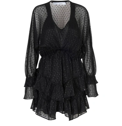 Shop Iro Milson Dress In Black