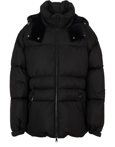 Shop Moncler Tiac Down Jacket In Black