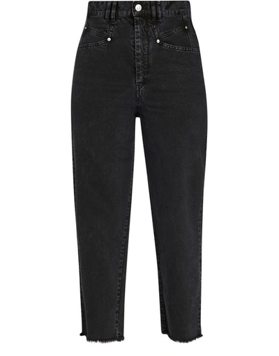 Shop Isabel Marant Naliska Pants In Faded Black