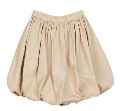 Shop Patou Generous Skirt In Sand
