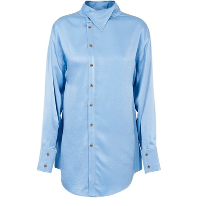 Shop Rejina Pyo Allie Shirt In Blue