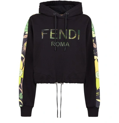 Shop Fendi Sweatshirt In Noir