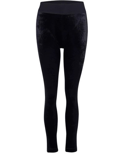 Shop Tom Ford Velvet Legging In Black