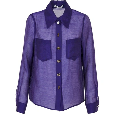 Shop Rejina Pyo Remi Shirt In Purple