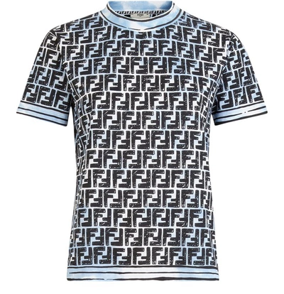 Shop Fendi T-shirt In Multicolour