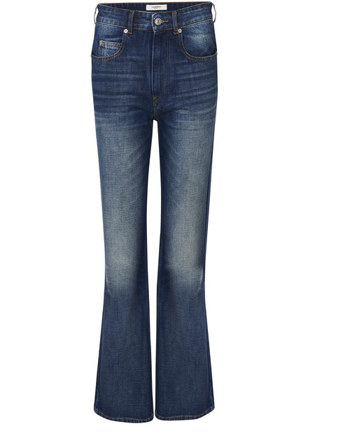 Isabel Marant Étoile Belvira High-rise Flared Jeans In Blue | ModeSens