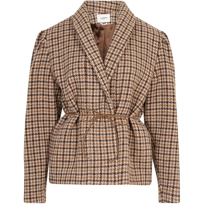 Shop Isabel Marant Étoile Kabadi Jacket In Beige