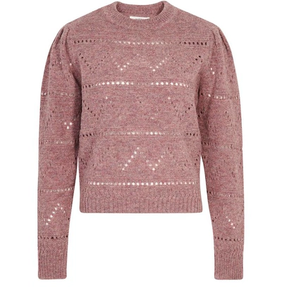Shop Isabel Marant Étoile Norma Sweater In Rosewood