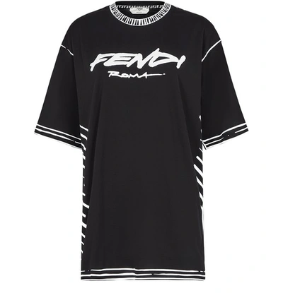 Shop Fendi T-shirt In Noir