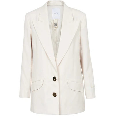 Shop Patou Wool Jacket In Champagne