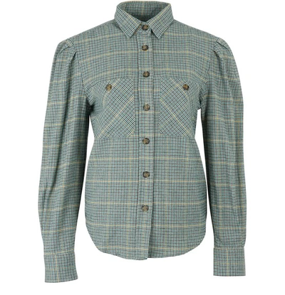 Shop Isabel Marant Étoile Falco Shirt In Green