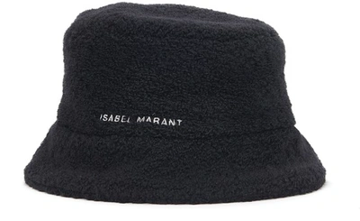 Shop Isabel Marant Denjih Bucket Hat In Black