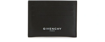 Shop Givenchy Classic Logo Card Holder In Black