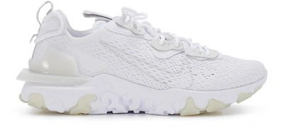 Shop Nike React Vision Sneakers In White Lt Smoke White Lt Smoke Grey