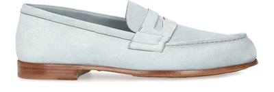 Shop Jm Weston Le Moc' Loafers In Bleu D Avant