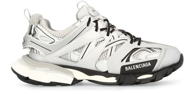 Shop Balenciaga Track Sneaker In Silver