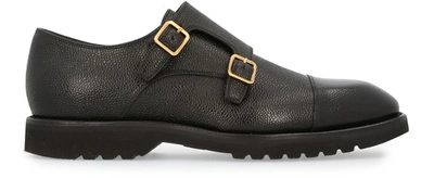 Shop Tom Ford Monk Shoes In Black