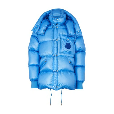 Shop Moncler Lamentin Down Jacket In Bright Blue