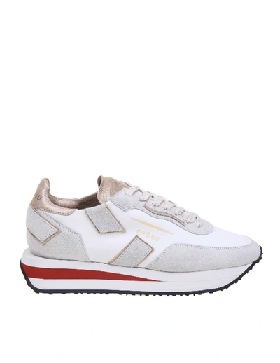 Shop Ghoud Sneakers Rush In White Leather