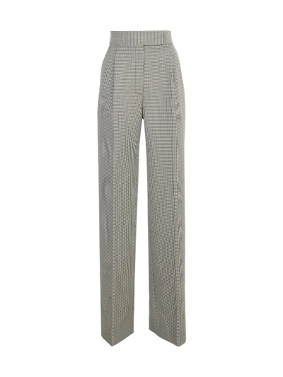 Shop Alexander Wang Highwaisted Pleated Pants In Black White