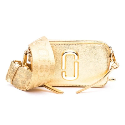 Shop Marc Jacobs The  Leather Bag In Yellow Gold