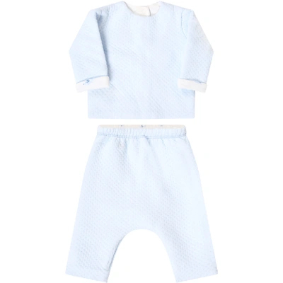 Shop Absorba Light Blue Suit For Babyboy With Dogs