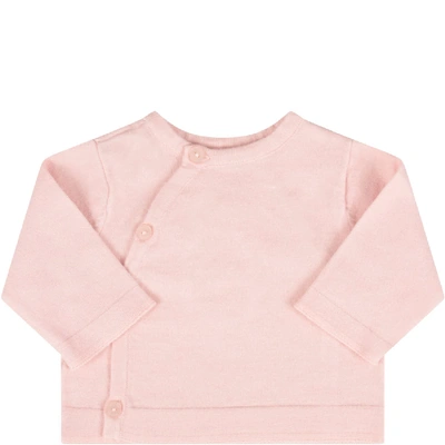 Shop Absorba Pink Cardigan For Baby Girl