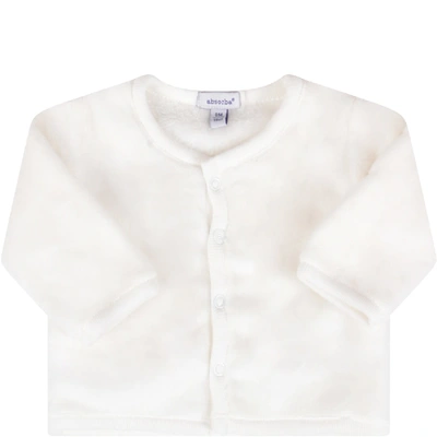 Shop Absorba White Cardigan For Babykids