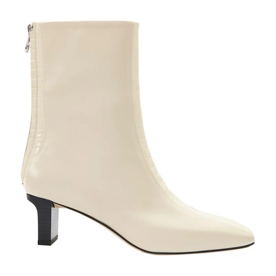 Shop Aeyde Molly Ankle Boots In Creamy Creamy