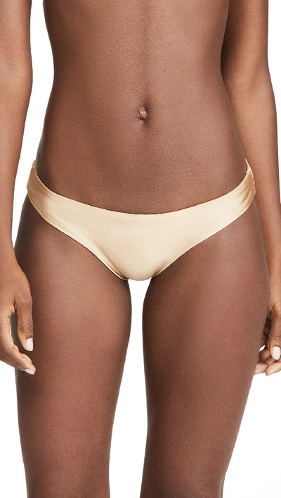 Shop Pq Swim Basic Ruched Full Bottoms In Cliff