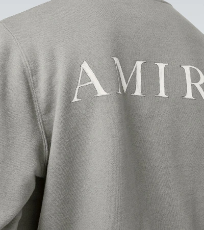 Shop Amiri Bones M.a Sweatshirt In Grey