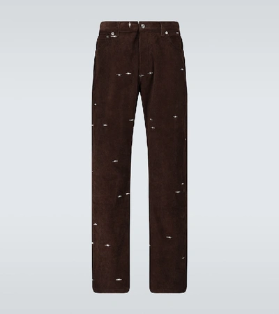 Shop Phipps Bootcut Corduroy Jeans In Brown