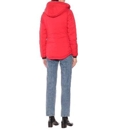 Shop Canada Goose Camp Hoody Down Jacket In Red