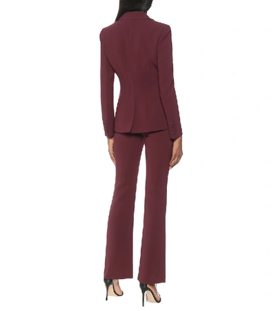 Shop Altuzarra Eleanor Blazer In Purple