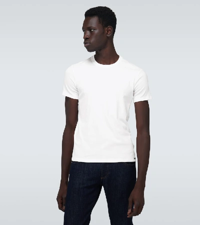 Tom Ford Cotton T-shirt In White