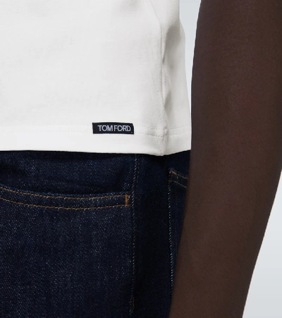 Tom Ford Cotton T-shirt In White