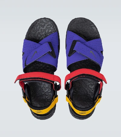 Shop Nike Acg Deschutz Sandals In Multicoloured