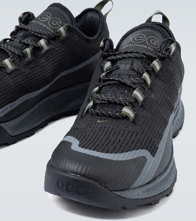 Shop Nike Acg Air Nasu Sneakers In Black