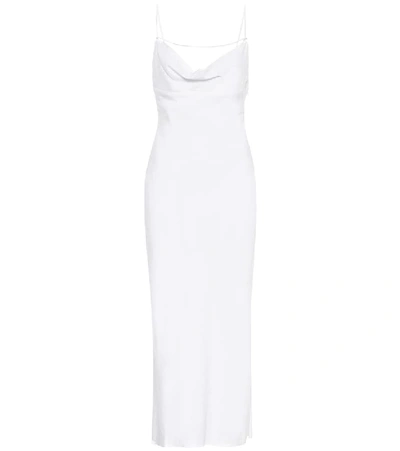 Shop Jacquemus La Robe Adour Midi Dress In White