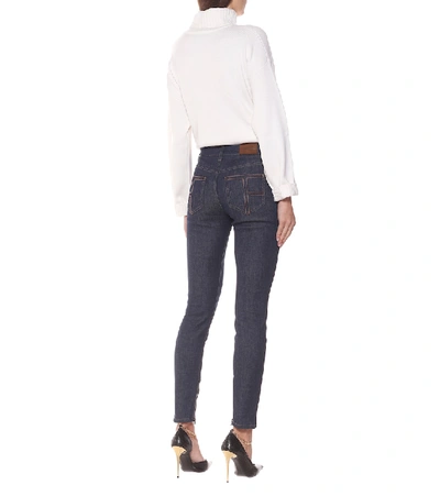 Shop Tom Ford Skinny Jeans In Blue