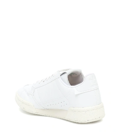 Shop Adidas Originals Continental 80 Leather Sneakers In White