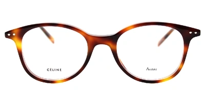 Shop Celine Twig Cl 41407 Square Eyeglasses In Clear