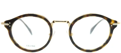 Shop Celine Joe Cl 41380 Round Eyeglasses In Clear