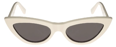 Shop Celine Cl40019i Cat-eye Women's Sunglasses In White