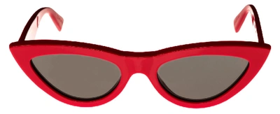 Shop Celine Cl40019i Women's Cat-eye Sunglasses In Green