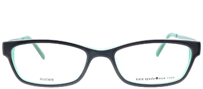 Shop Kate Spade Leanne Rectangle Eyeglasses In Clear