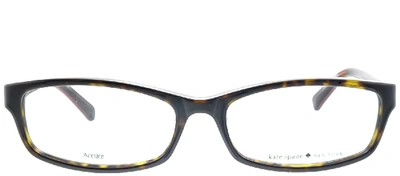 Shop Kate Spade Narcisa Rectangle Eyeglasses In Clear