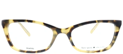 Shop Kate Spade Delacy Rectangle Eyeglasses In Clear