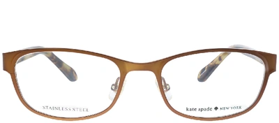 Shop Kate Spade Jayla Rectangle Eyeglasses In Clear