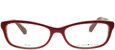 Shop Kate Spade Jessalyn Rectangular Eyeglasses In Clear